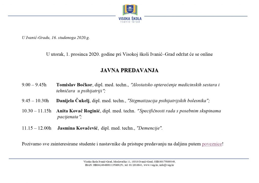 Javna predavanja 1.12.2020. page